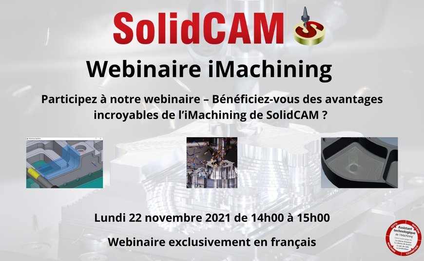 SolidCAM France organise un webinaire en français